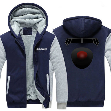 B HEAD DESIGNED ZIPPER SWEATER THE AV8R